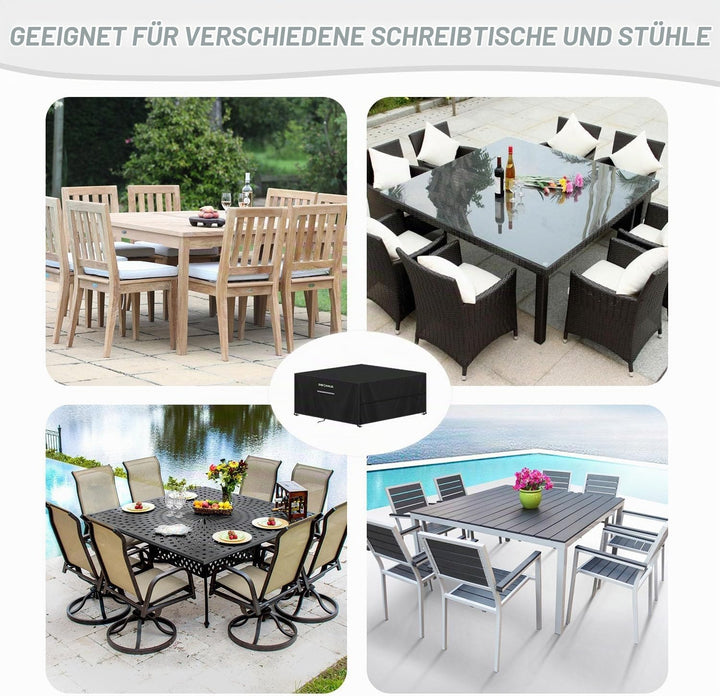 Gartenmöbel Abdeckung Wasserdicht Abdeckplane Gartenmöbel | Schutzhülle Gartenmöbel, Gartenlounge Ab