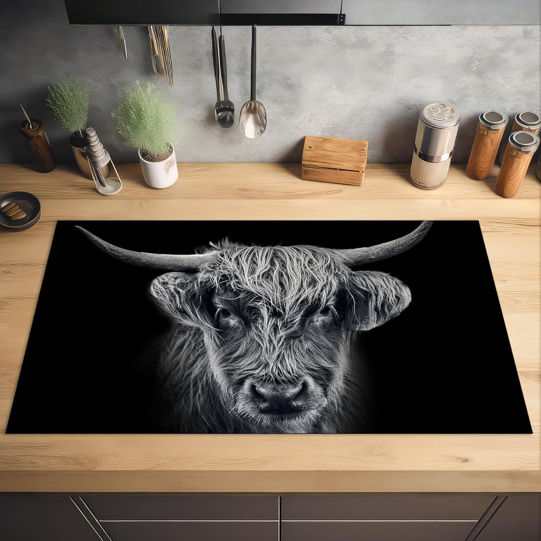 Herdabdeckplatte Einteilig Abdeckplatten Cerankochfeld Abdeckung Ceranfeld Herdplattenabdeckung Indu