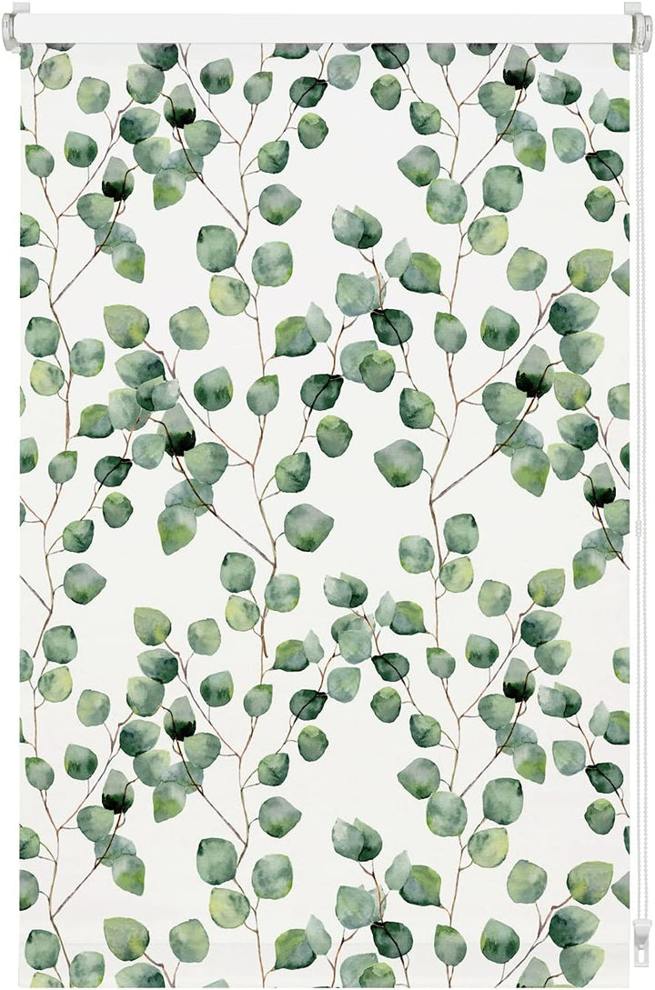 GARDINIA Rollo Digiprint Blackout Isabella zum Klemmen, Lichtundurchlässiges Rollo mit Digitaldruck,