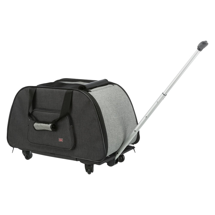 Trixie 28949 Trolley, 34 × 43 × 67 cm, schwarz/grau L 67 x B 34 x H 43 cm, L 67 x B 34 x H 43 cm