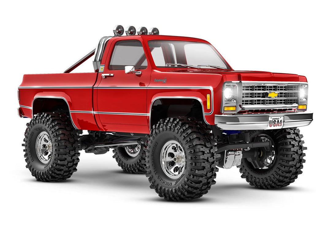 Traxxas TRX-4M Chevrolet K10 1/18 Rot mit ACCUS/Ladegerät 97064-1-RED