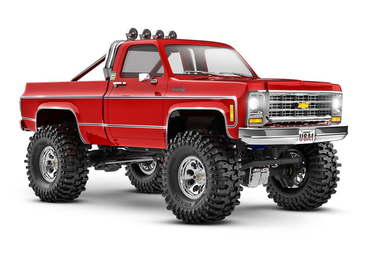 Traxxas TRX-4M Chevrolet K10 1/18 Rot mit ACCUS/Ladegerät 97064-1-RED