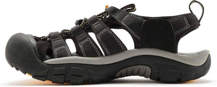 KEEN Herren Newport H2 42.5 EU Schwarz, 42.5 EU Schwarz