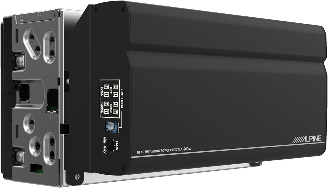 Alpine KTA-200M - Mono-Verstärker mit PowerStack-Feature