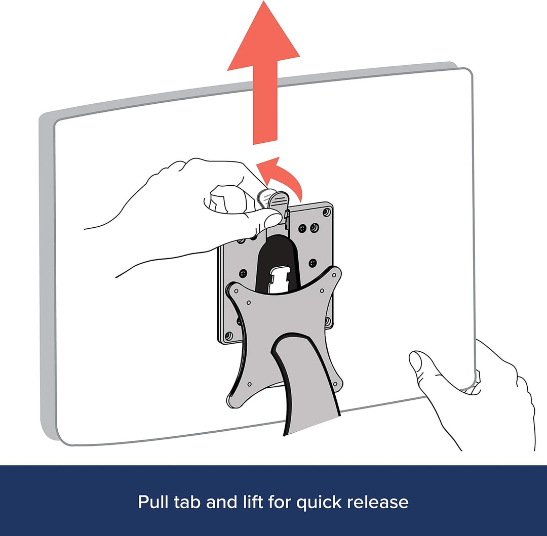 Ergotron Quick Release Monitorhalterung für LCD schwarz 60-589-060