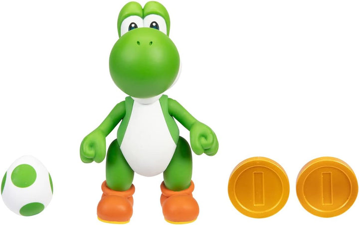 Nintendo Super Mario Figur Yoshi w/Egg in Sammlerbox, 10 cm Yoshi w/ Egg, Yoshi w/ Egg