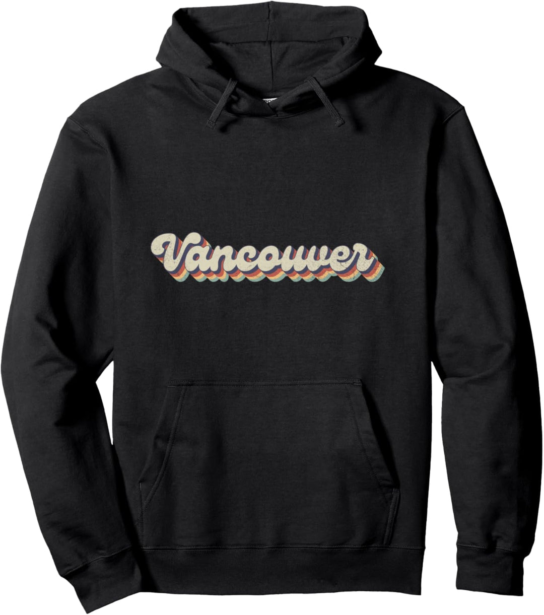 70er 80er Jahre Retro City - Vintage Vancouver Pullover Hoodie