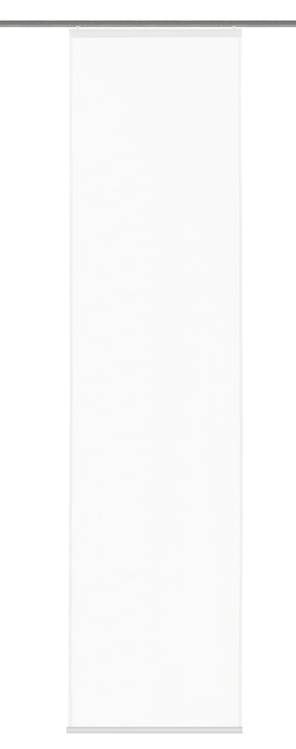 HOME WOHNIDEEN Schiebevorhang Halborganza transparent ROM Fb. weiss Grösse BxH 60x245 cm