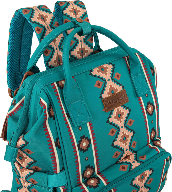 Montana West Wrangler Diaper Bag Backpack Western Baby bag Grün, Grün