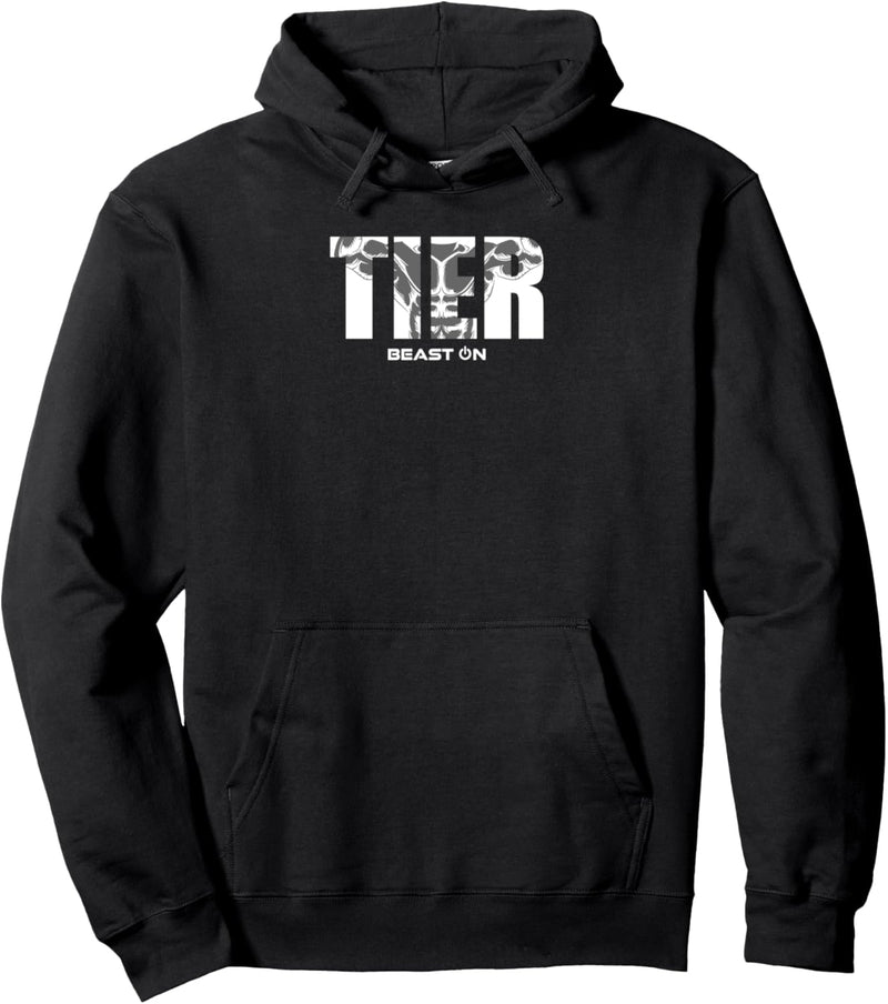 TIER | Muskeln Beast ON | GYM Motivation Fitness Sprüche Pullover Hoodie