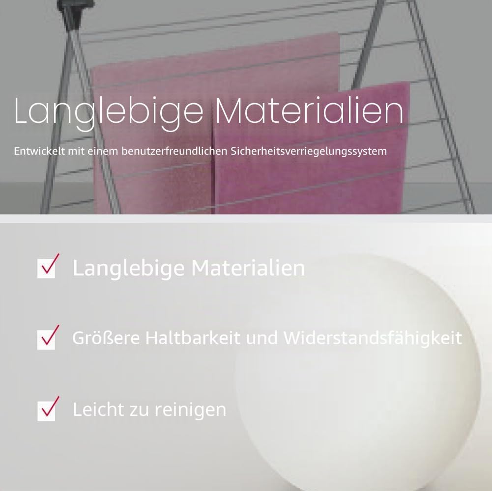 Metaltex Cervino Plus Badewannen-Wäschetrockner, Badewanne