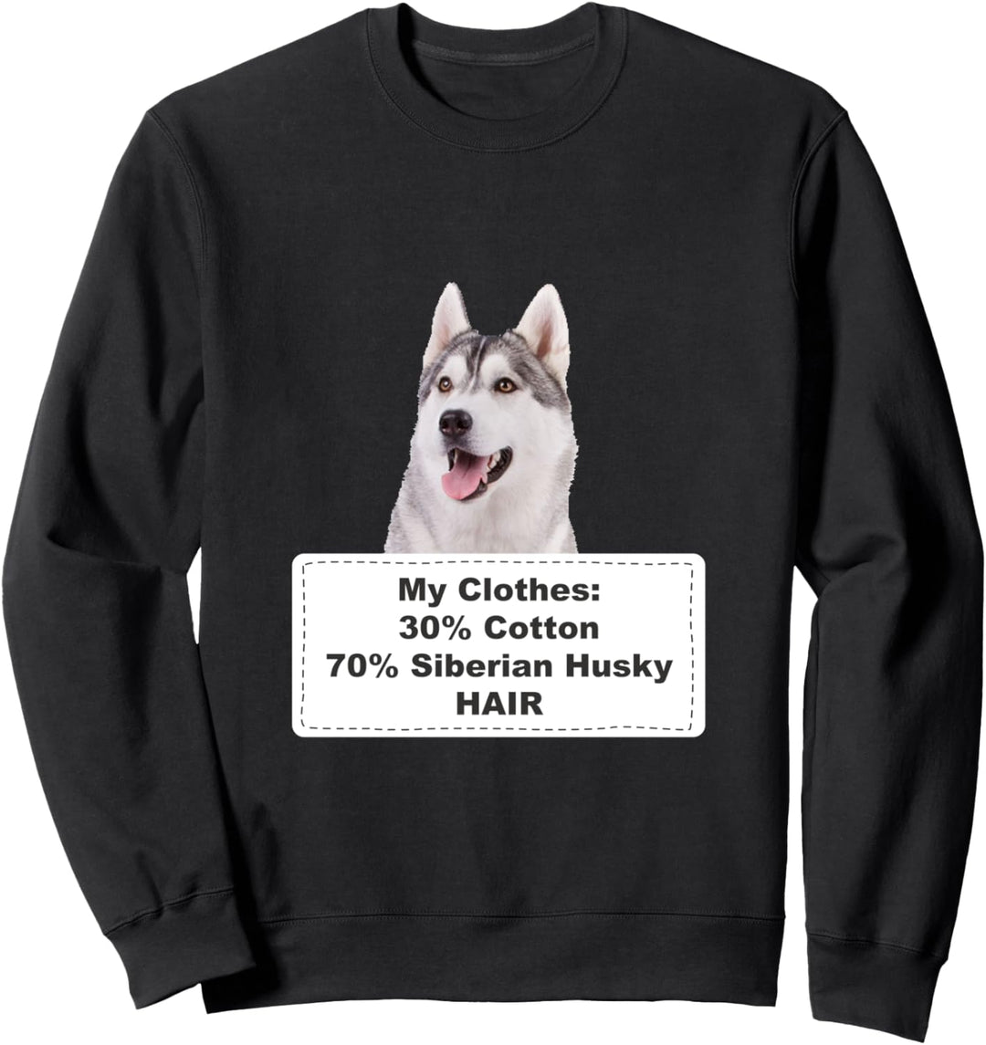 Funny Shedding Dog Siberian Husky Sweatshirt