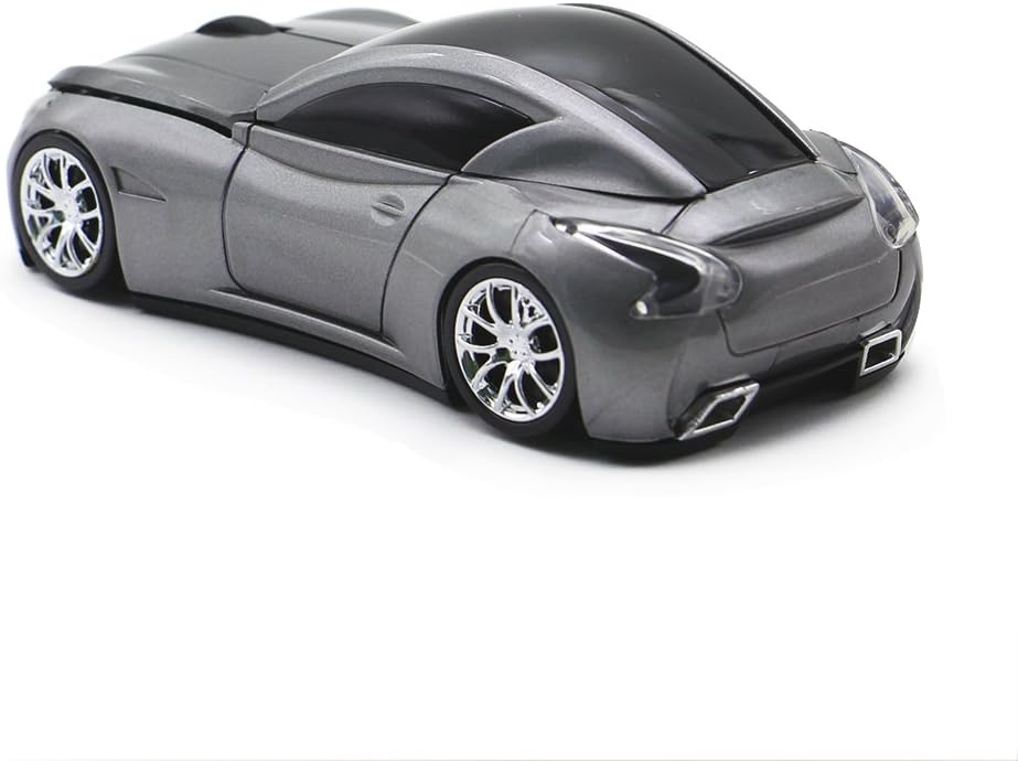 Funkmaus Kabellos Auto Maus, Desktop Laptop Computer Optische Maus for Windows, Mac OS, Android (Gra