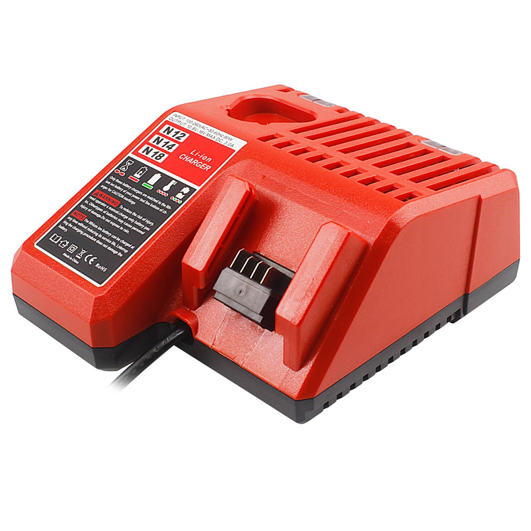 Waitley M12 &amp; M18 Ladegerät für Milwaukee M18 M12 akku