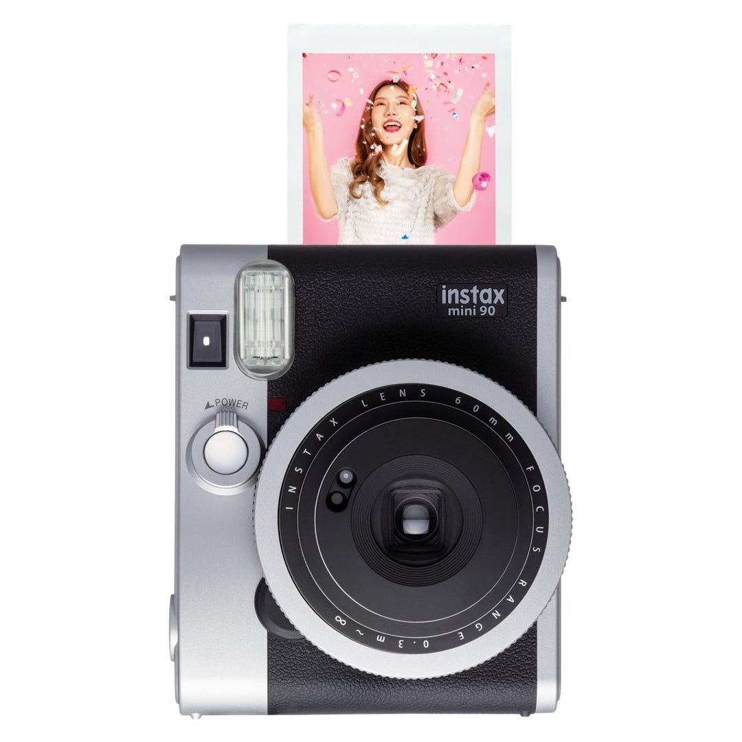 INSTAX Mini 90 NEO Classic, Schwarz Schwarz Kamera