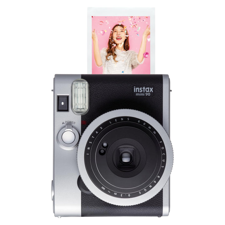 INSTAX Mini 90 NEO Classic, Schwarz Schwarz Kamera