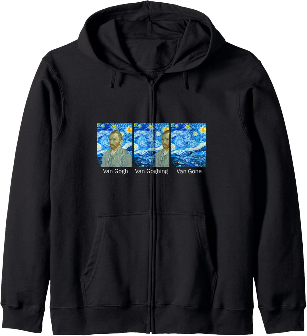 Lustiger Van Gogh Van Goghing Van Gone Van Gogh Kapuzenjacke