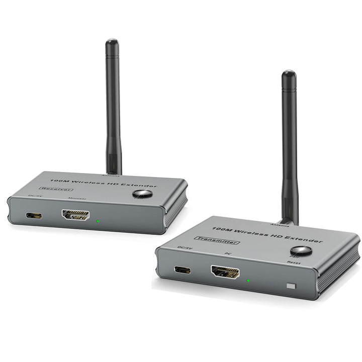 Wireless HDMI Transmitter and Receiver 4K, 328FT/100M HDMI Wireless funkübertragung 1080P@60Hz, send