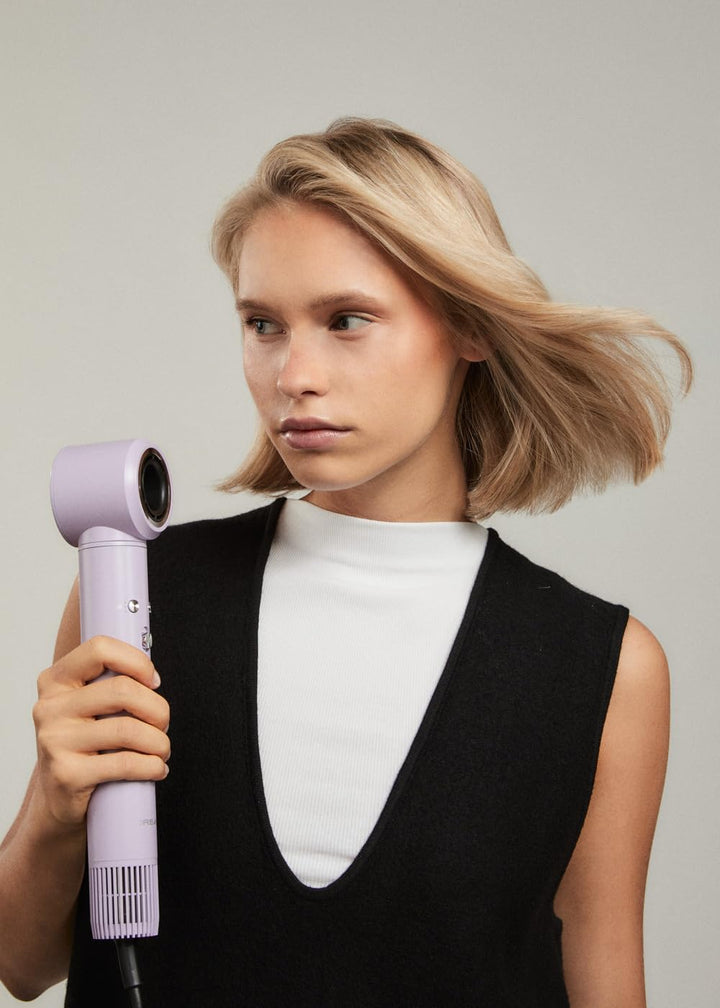 CREATE/ION STYLER PRO / 5-in-1-Ionen-Lufttrockner und Stylingbürste Violett/DC Brushless Motor, 3 Ge