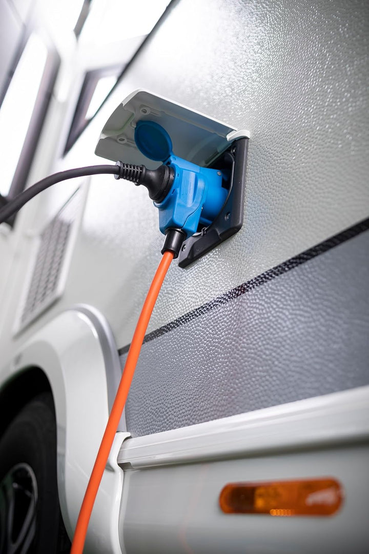 Brennenstuhl Camping CEE-Verlängerungskabel mit CEE-Stecker und Winkelkupplung inkl. Schutzkontakt-K