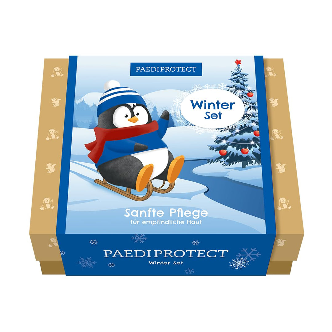 PAEDIPROTECT Winterset 6 Baby- & Kinder Produkte Hautpflege mit 1x Wind & Wettercreme, 1x Handcreme,