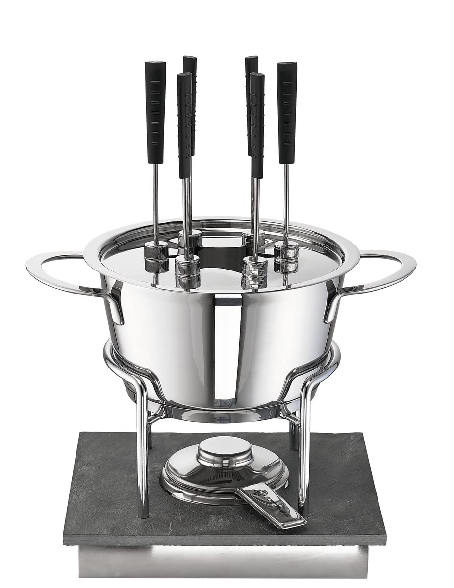 Schulte-Ufer Gala Fondue, Edelstahl, Silber, 18cm 18cm Fondue Gala