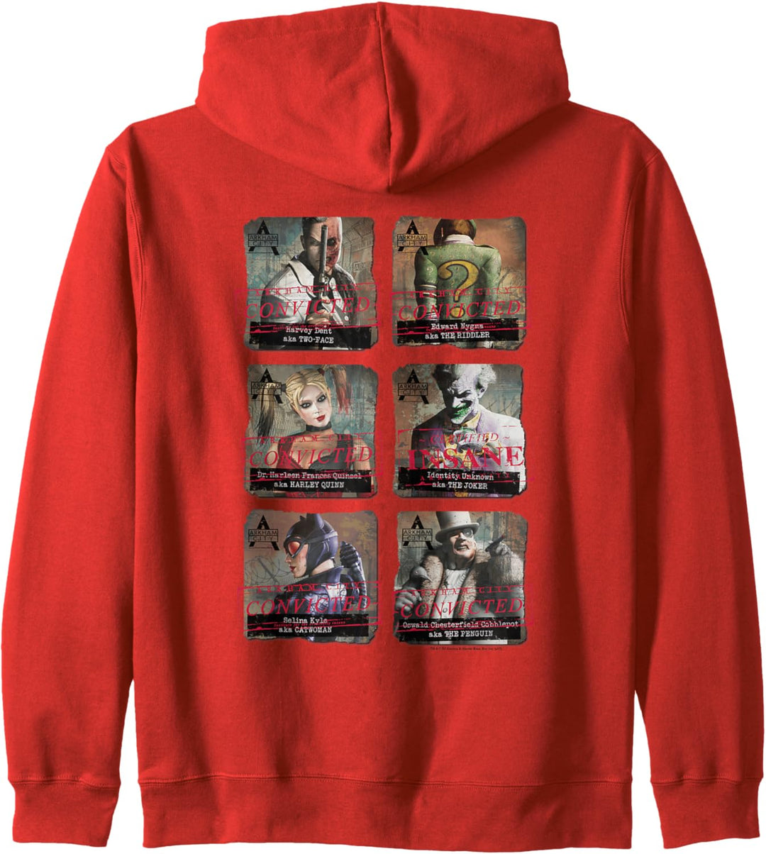 Batman: Arkham City Arkham Lineup Kapuzenjacke