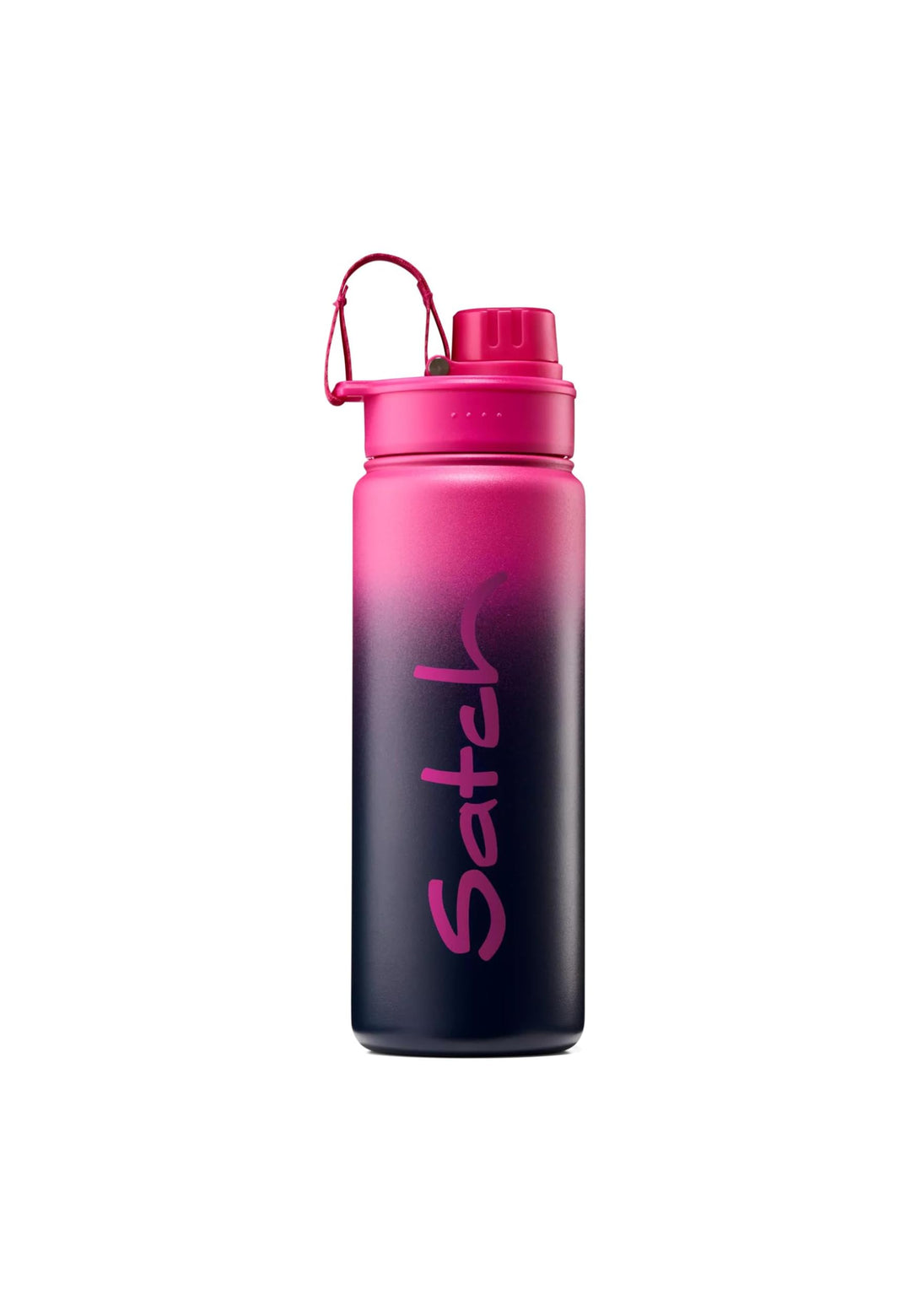 satch Trinkflasche aus Edelstahl BPA-frei 0,5l, Auslaufsicher und Kohlensäure geeignet, für Heisse u