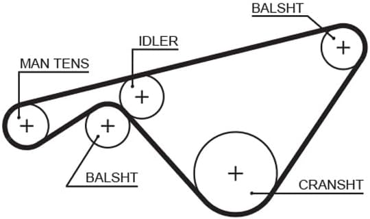 GATES Steuerriem 5463XS