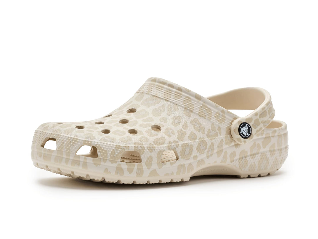 Crocs Classic Animal Clog 33/34 EU Almond Tint Leopard, 33/34 EU Almond Tint Leopard