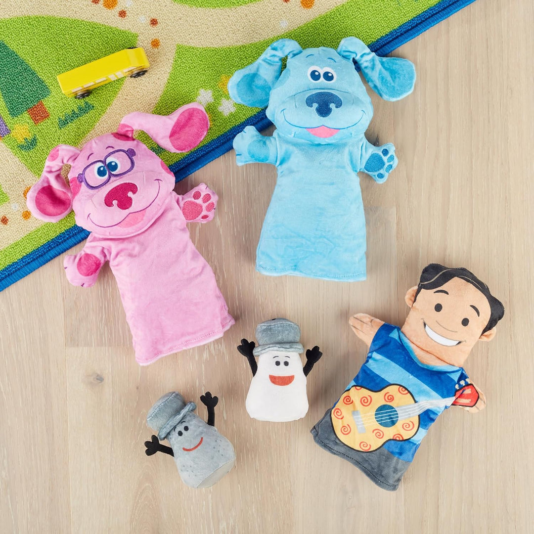 Melissa & Doug Blue's Clues & You! Hand- & Fingerpuppen (5 Teile) 33013 Mehrfarbig, Blue's Clue