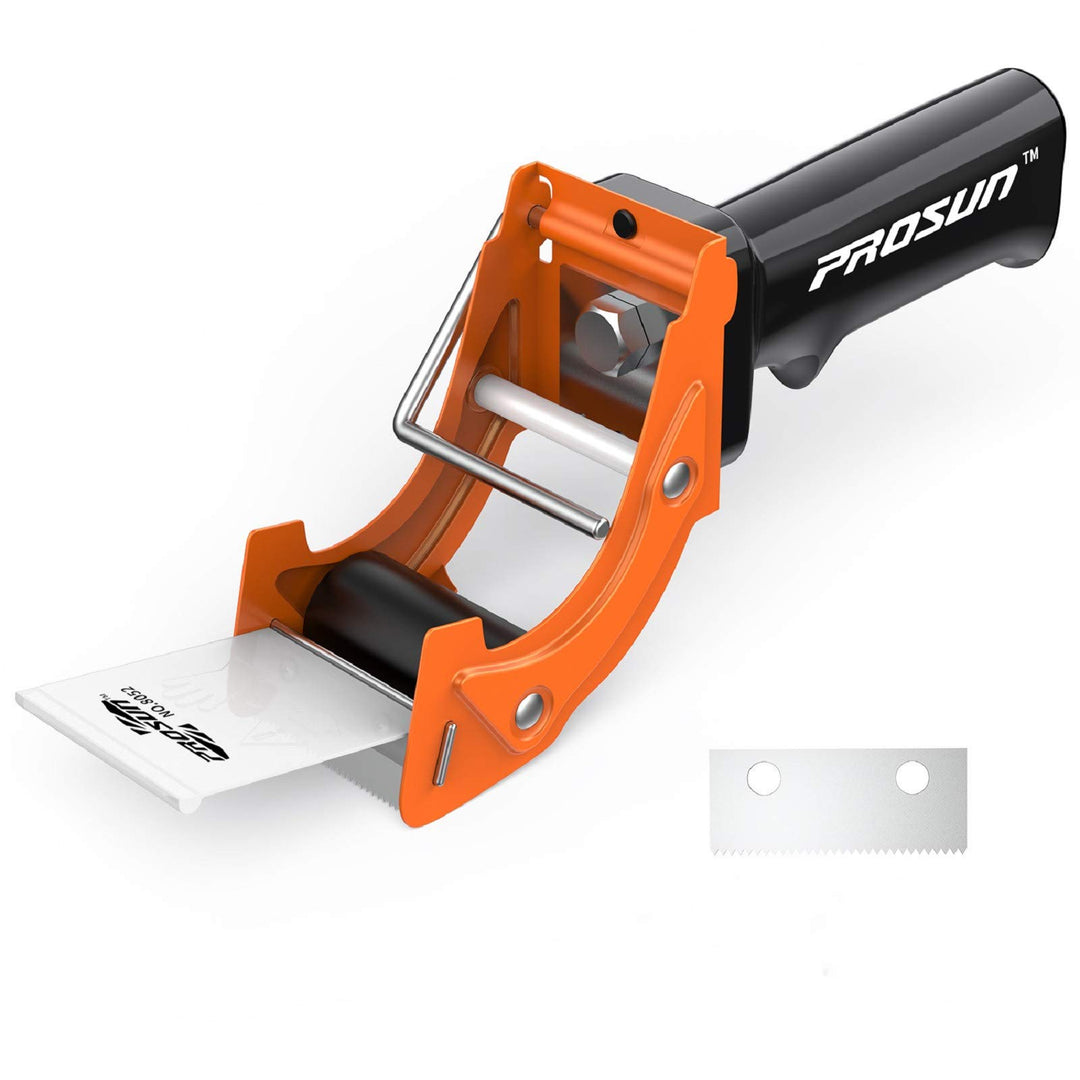Packband Handabroller Professioneller Klebebandabroller mit stabilem Metallrahmen, Sicherheitsklinge