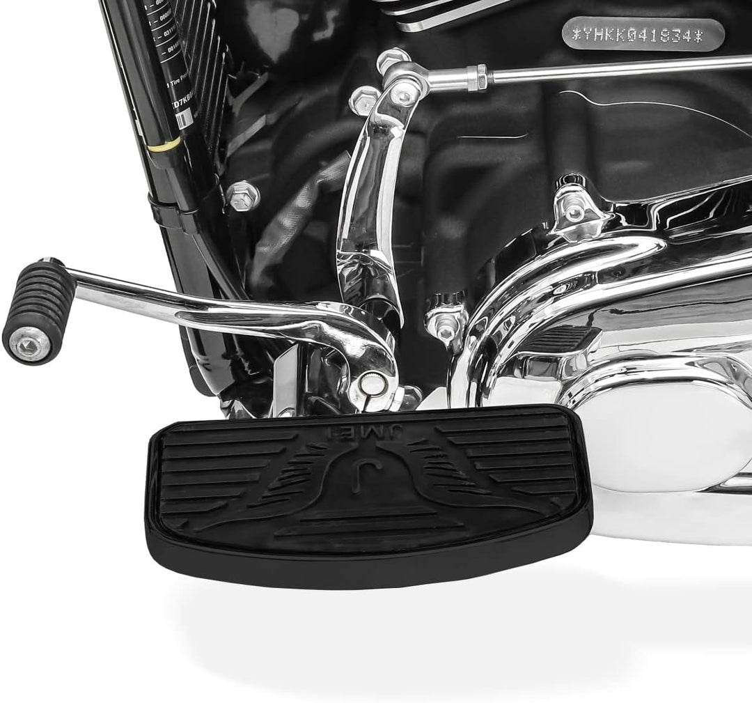 Trittbretter Beifahrer Kompatibel für Honda Shadow VT 750 C / 600 C / 125 C FB3 schwarz