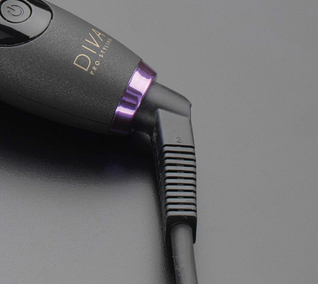Diva Pro Styling Digital Tong 25mm - Lockenwickler/Lockenstab - automatische Abschaltfunktion, schwa