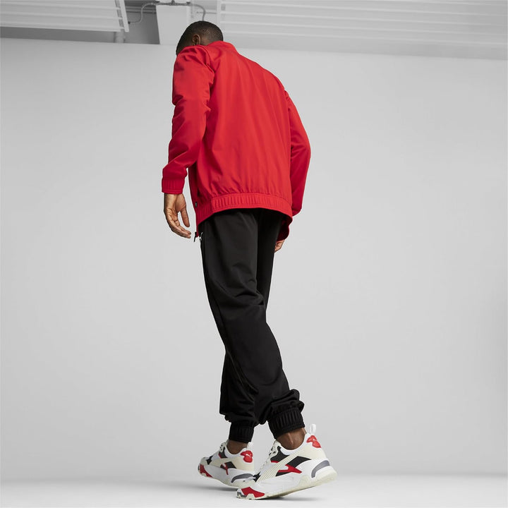 PUMA Herren Poly Suit Cl Trainingsanzug S For All Time Red, S For All Time Red