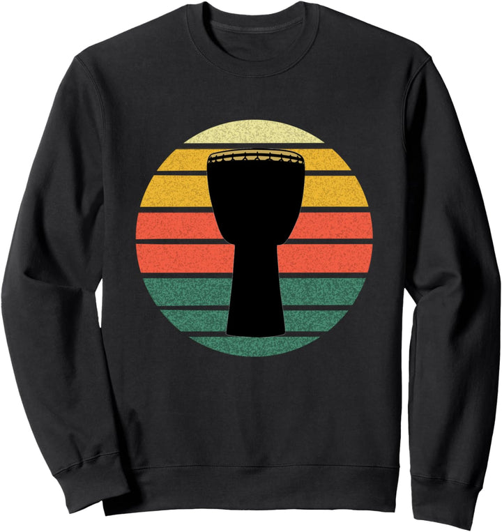 Djembe Afrika Drum für Percussionist und Schlagzeuger Sweatshirt