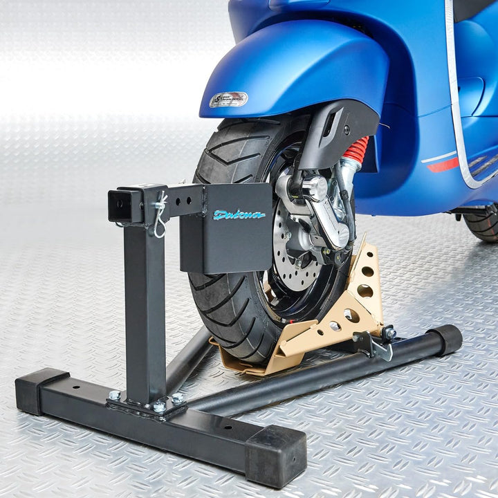 Datona Radwippe für Roller – Motorradständer bis 16 Zoll Reifen – Sicherer Stand mit Kipp-Mechanismu