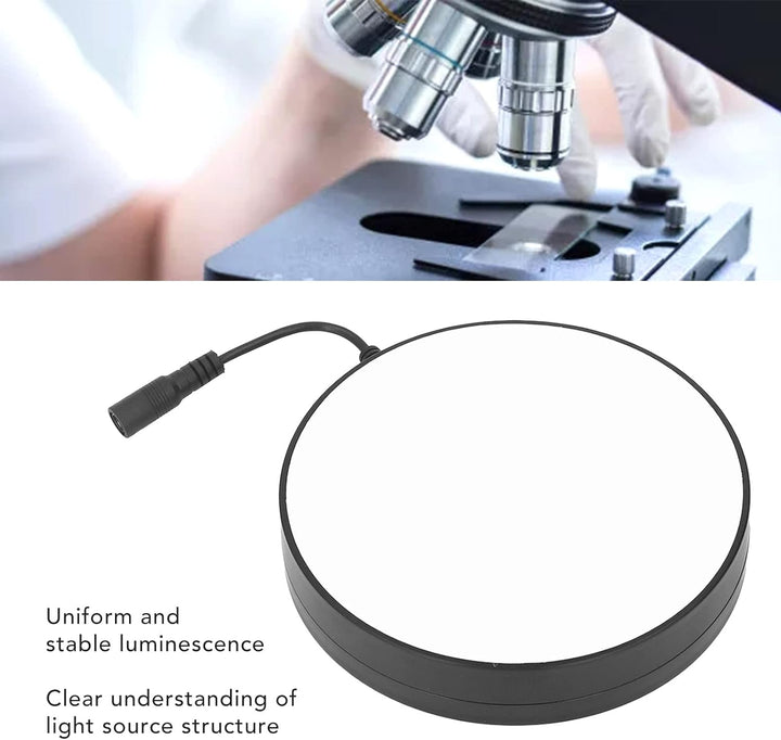 Mikroskop-LED-Licht AC 0~250 V Universallichtquelle Ringständer Lichtmikroskop-Lichtquelle für Labor
