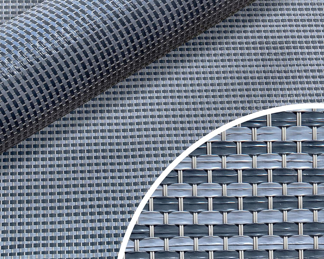 BRUNNER Campingartikel Vorhang Kinetic 250 x 400 cm, blau/grau