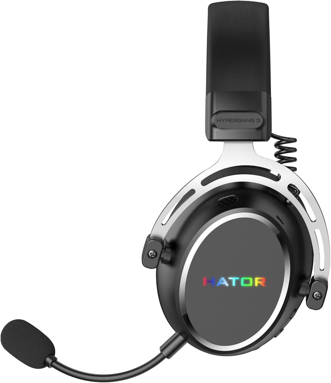 HATOR Hypergang 3 Wireless Gaming-Headset – Hi-Res Audio, Hybrid ANC, 45h Akku, Spatial Audio, Bluet
