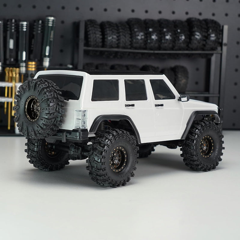 INJORA 6,10 Zoll Radstand ABS Hardtop Cherokee Karosserie für 1/18 RC Crawler TRX4M Bronco Defender