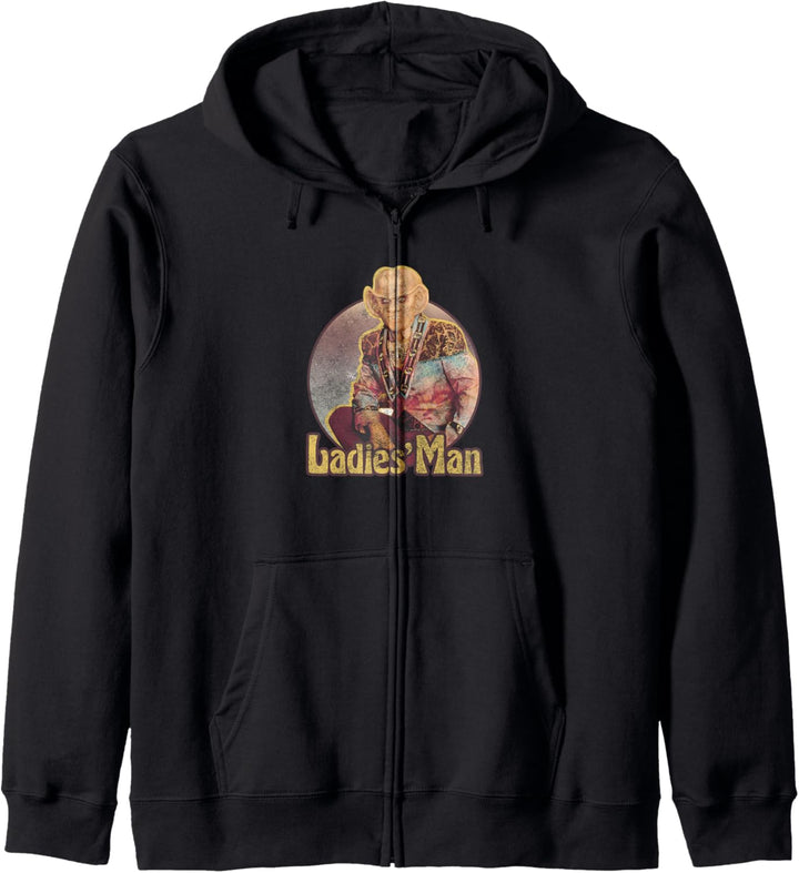 Star Trek DS9 Quark Ladies' Man Retro Kapuzenjacke