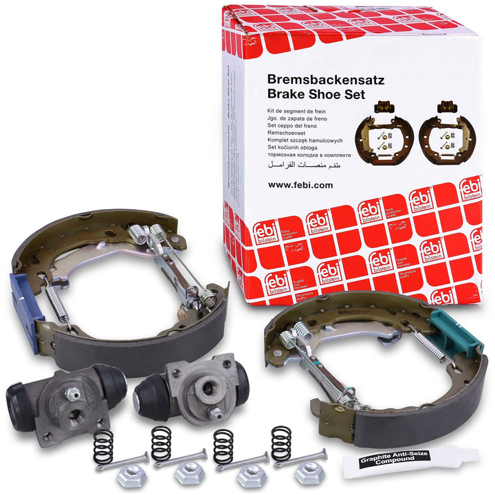 febi bilstein 38746 Bremsbackensatz mit Anbaumaterial , 1 Stück