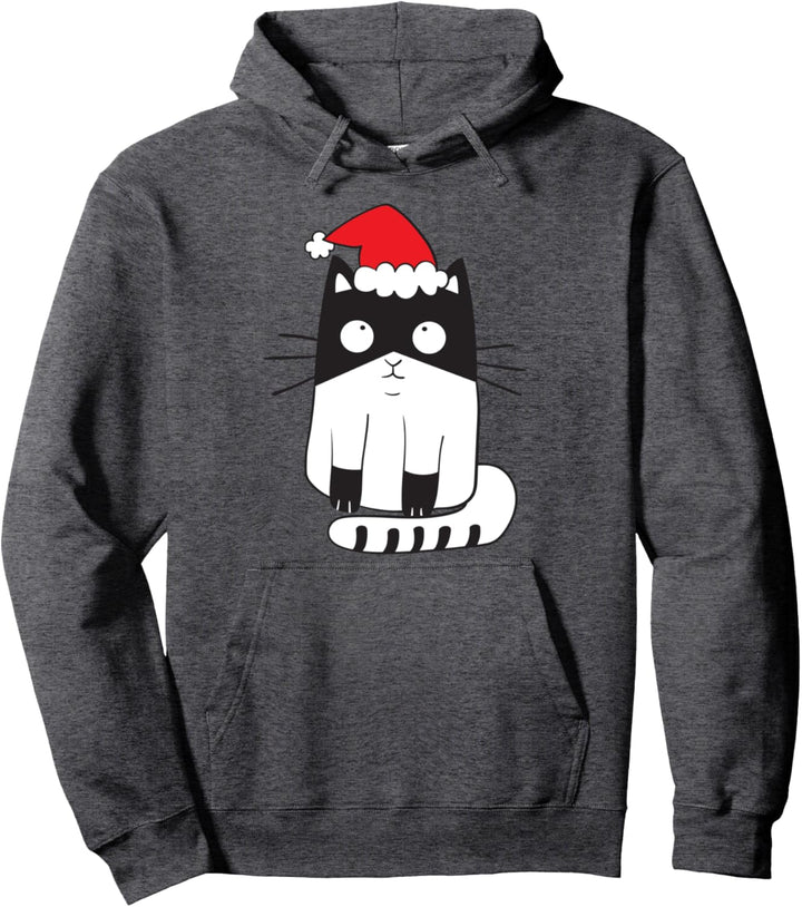 Merry Catmas, Merry Christmas, Weihnachtskatze, Geschenk Pullover Hoodie