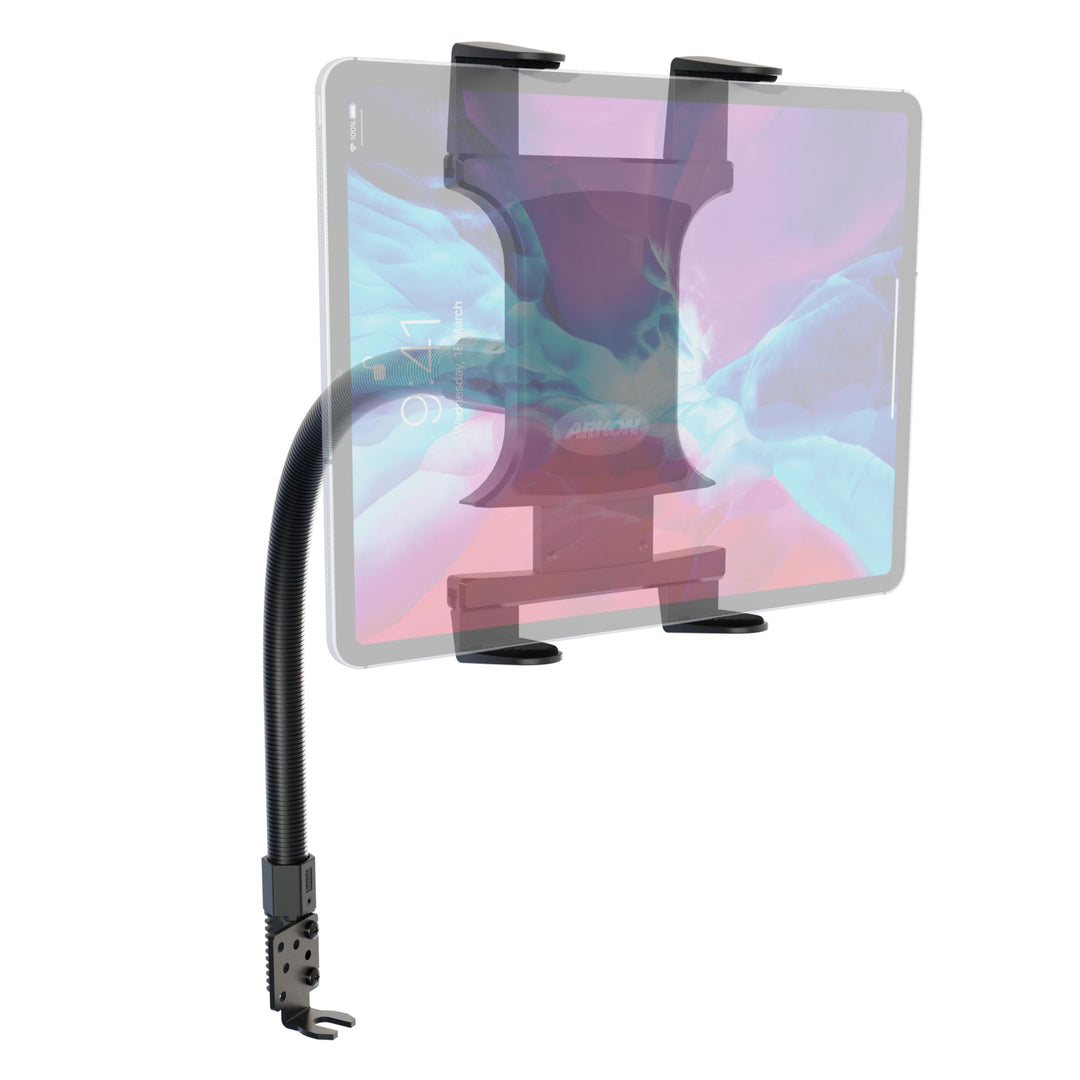 Arkon – Halterung für Autositzschiene oder Boden-Tablethalterung mit 56 cm langem Arm für iPad Pro,