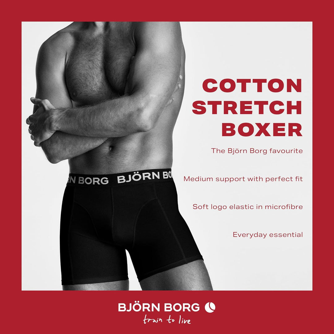Björn Borg Essential Boxershorts Herren (5-pack)
