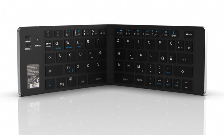 Inca Tastatur IBK-579BT Mini-Grösse, faltbar, Akku, SI&SW Retail