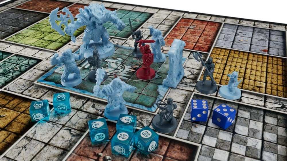 Hasbro F5815 Heroquest Frozen Horror Spiel, Mehrfarbig The Frozen Horror (Quest Pack), The Frozen Ho