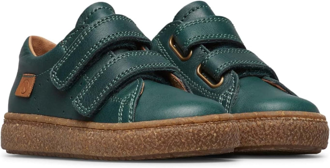 Naturino Carex VL-Sneakers aus Leder 29 EU Dunkelgrün, 29 EU Dunkelgrün