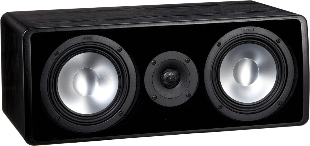 Canton Ergo 655 Center 2.5-Wege Bassreflex Center-/Kompaktlautsprecher (110/160 Watt) schwarz, schwa